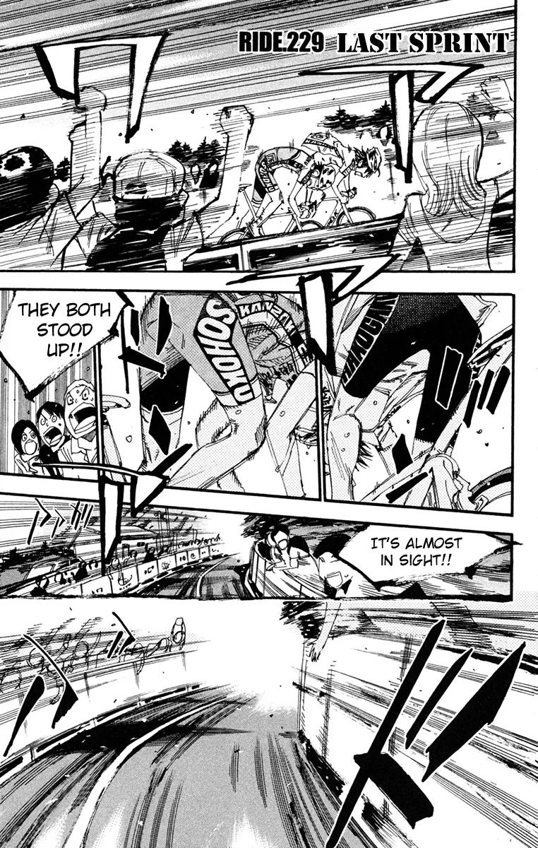 Read Yowamushi Pedal Chapter 229 - Last Sprint Online