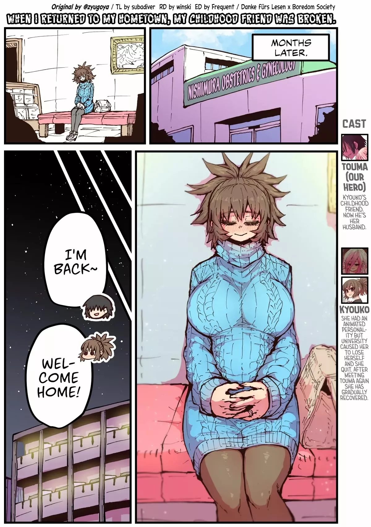 Read When I Returned to My Hometown, My Childhood Friend was Broken Chapter 45 Online