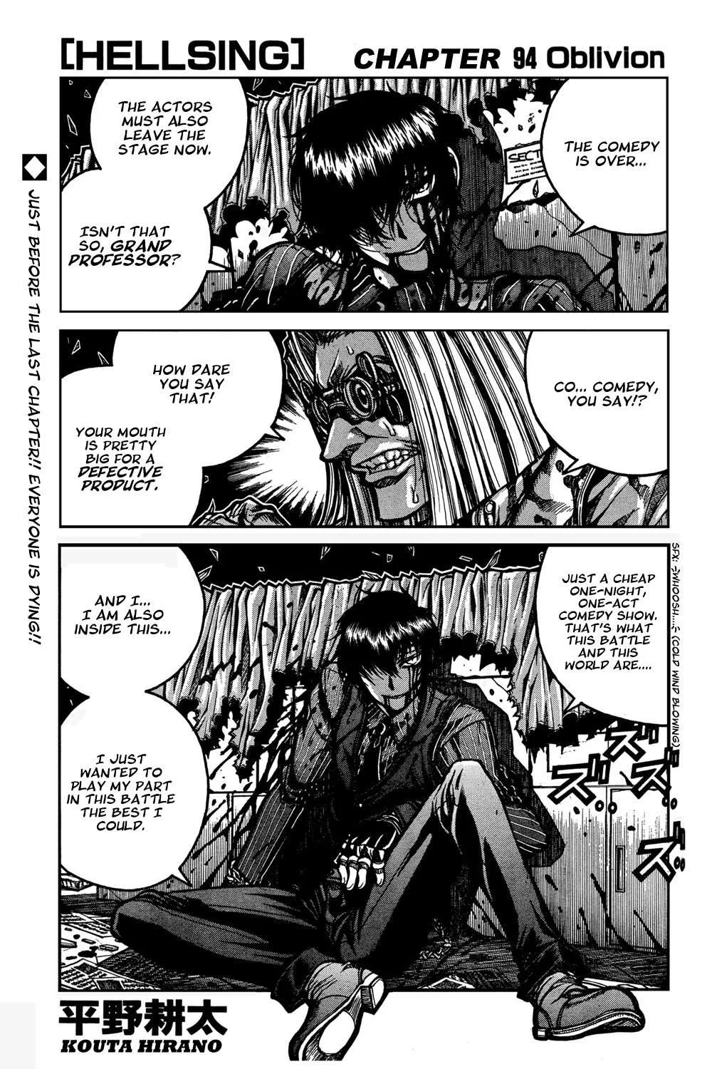 Read Hellsing Chapter 94 - Oblivion Online