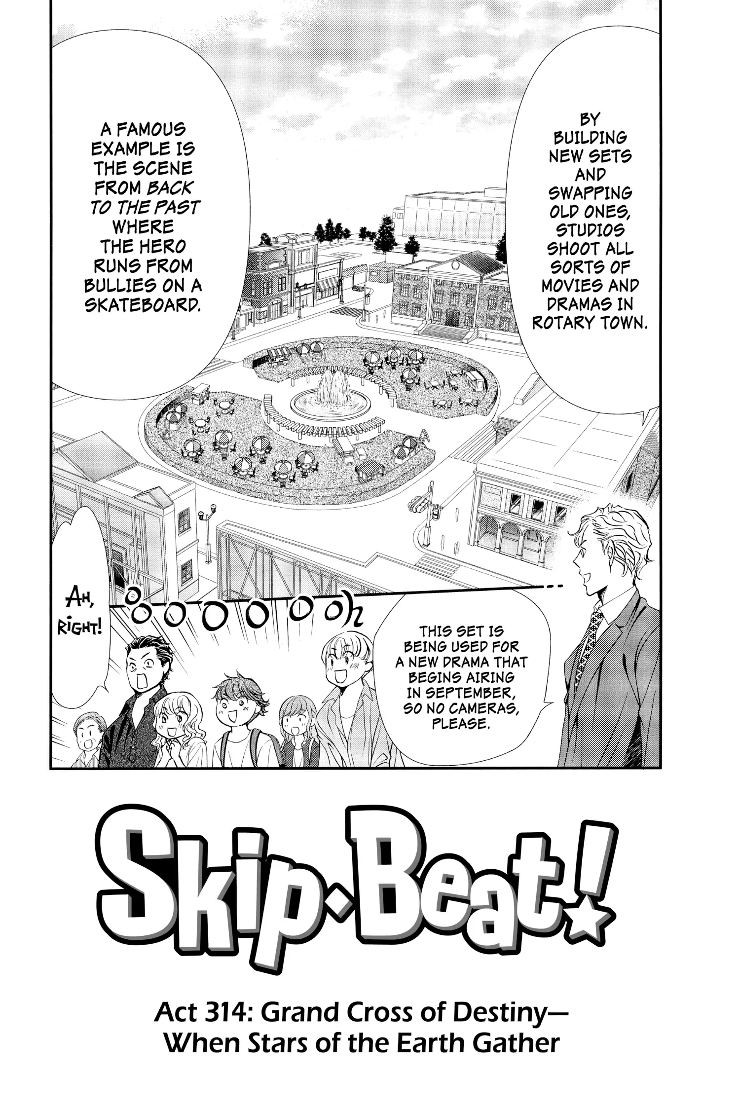 Read Skip Beat! Chapter 314 - Grand Cross of Destiny - When Stars of the Earth Gather Online