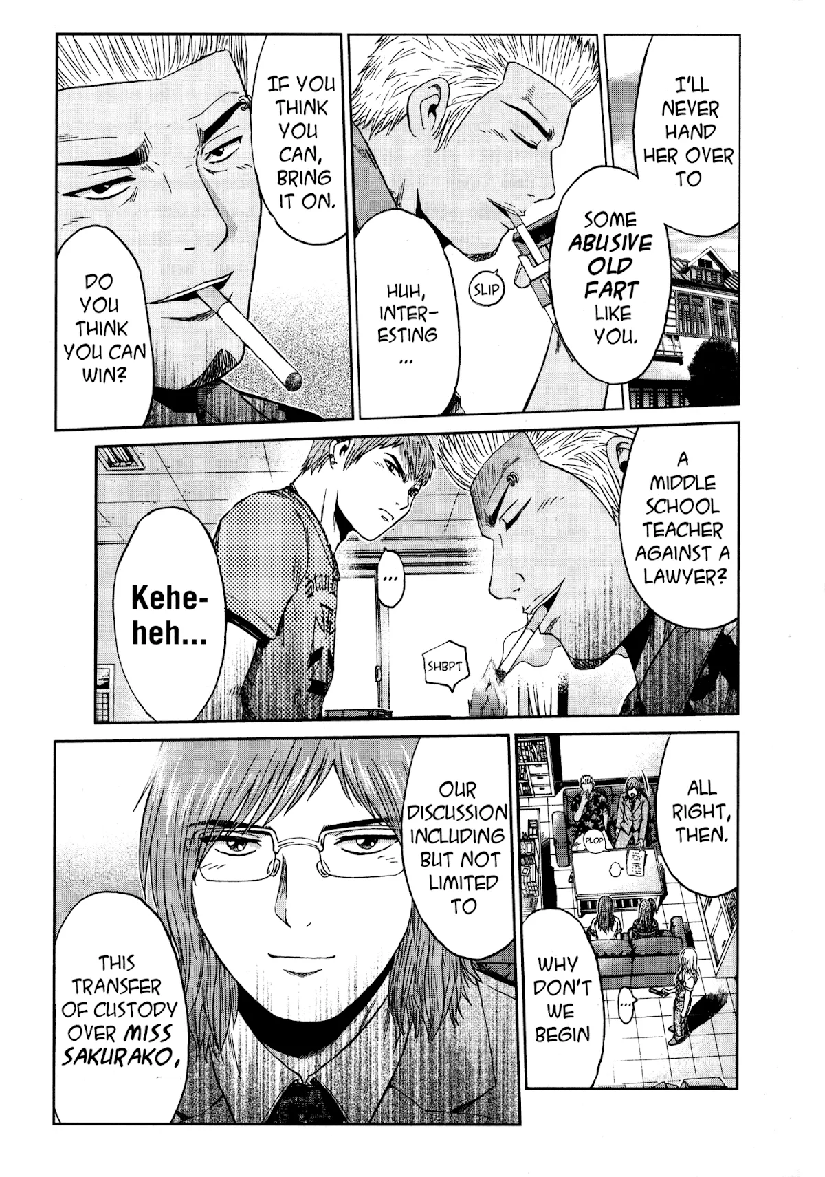 Read GTO: Shonan 14 Days Chapter 58 - Angry Fist Online