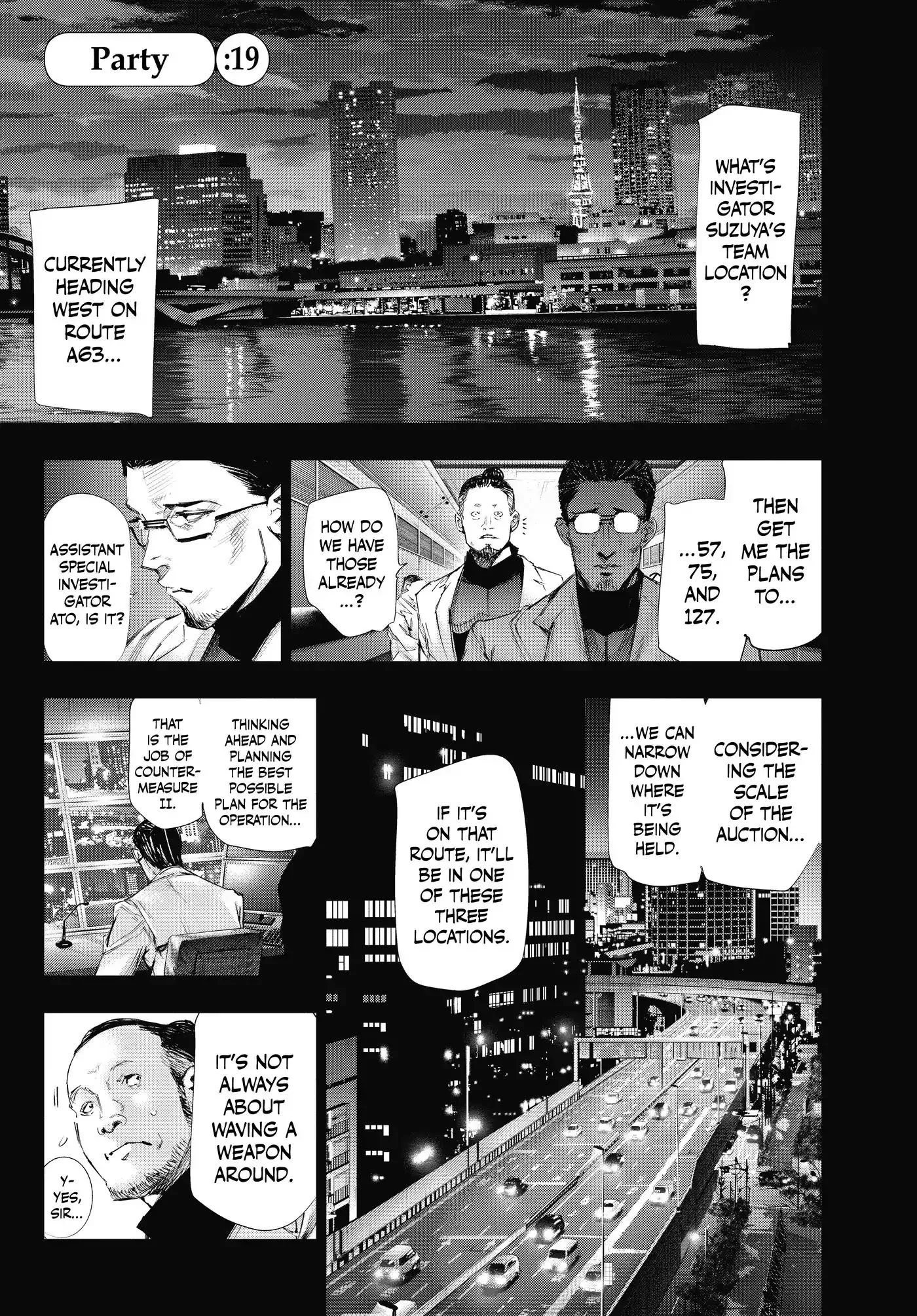 Read Tokyo Ghoul:re Chapter 19 - Party Online