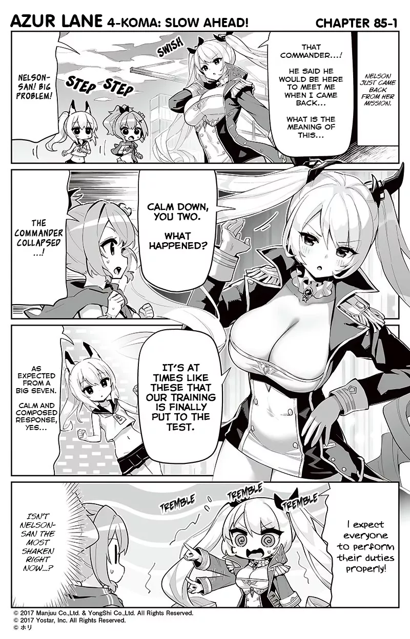 Read Azur Lane 4-koma: Slow Ahead Chapter 85 Online