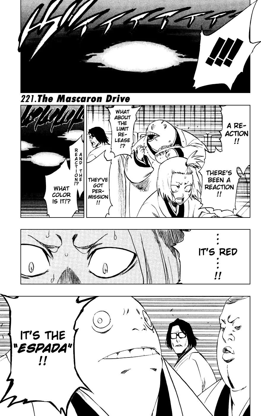 Read Bleach Chapter 231 - The Mascaron Drive Online