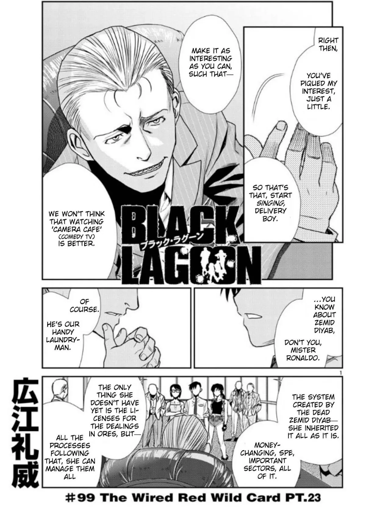 Read Black Lagoon Chapter 99 - The Wired Red Wild Card Pt.23 Online