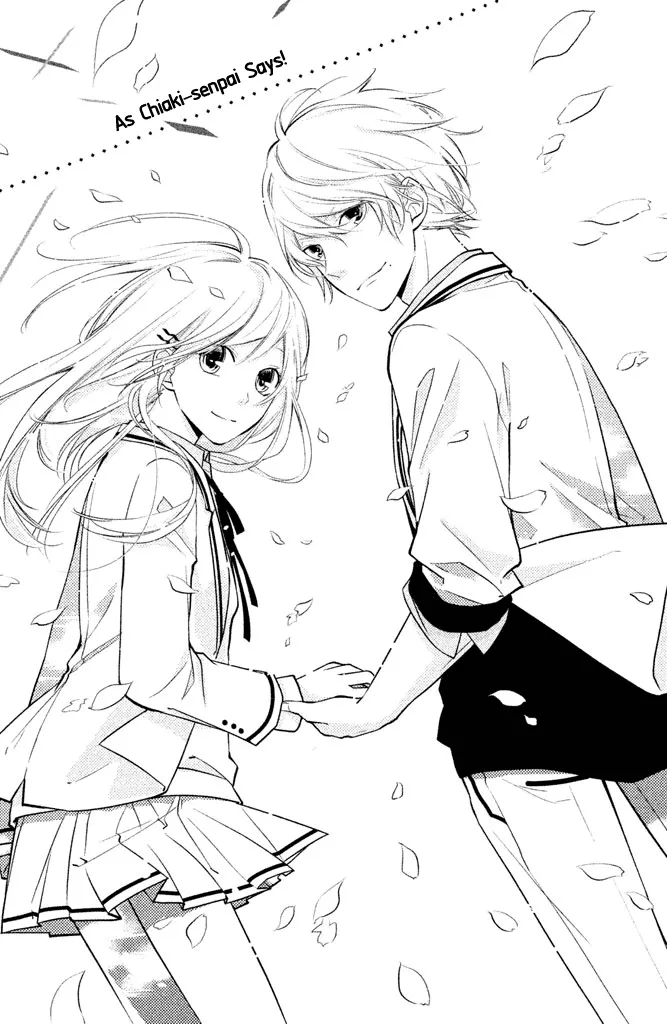 Read Chiaki-senpai no Iutoori Chapter 3 - As Chiaki-senpai Really Says [END] Online