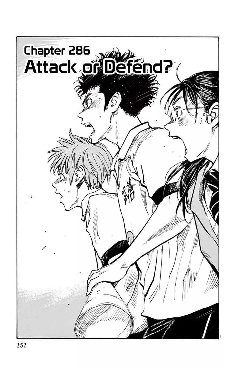 Read BE BLUES ~Ao ni nare~ Chapter 286 - Attack or Defend? Online