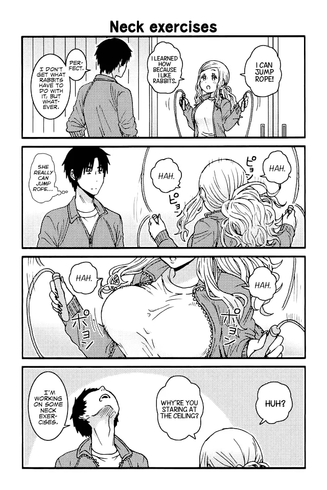 Read Tomo-chan wa Onna no ko! Chapter 106 - Neck Exercises Online