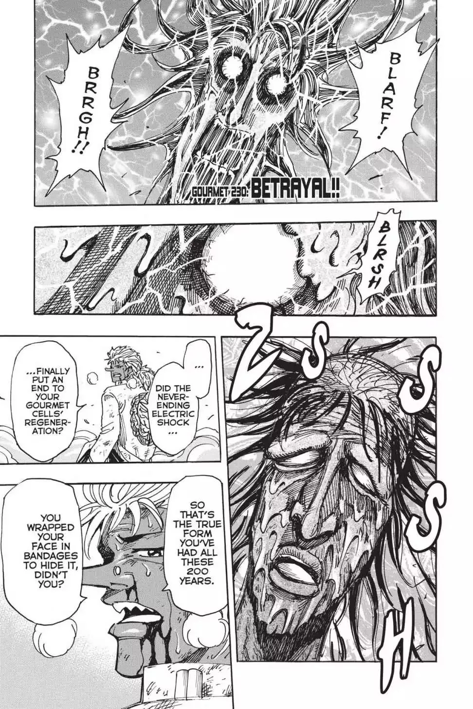 Read Toriko Chapter 230 - Vol.26 Gourmet 230: Betrayal!! Online