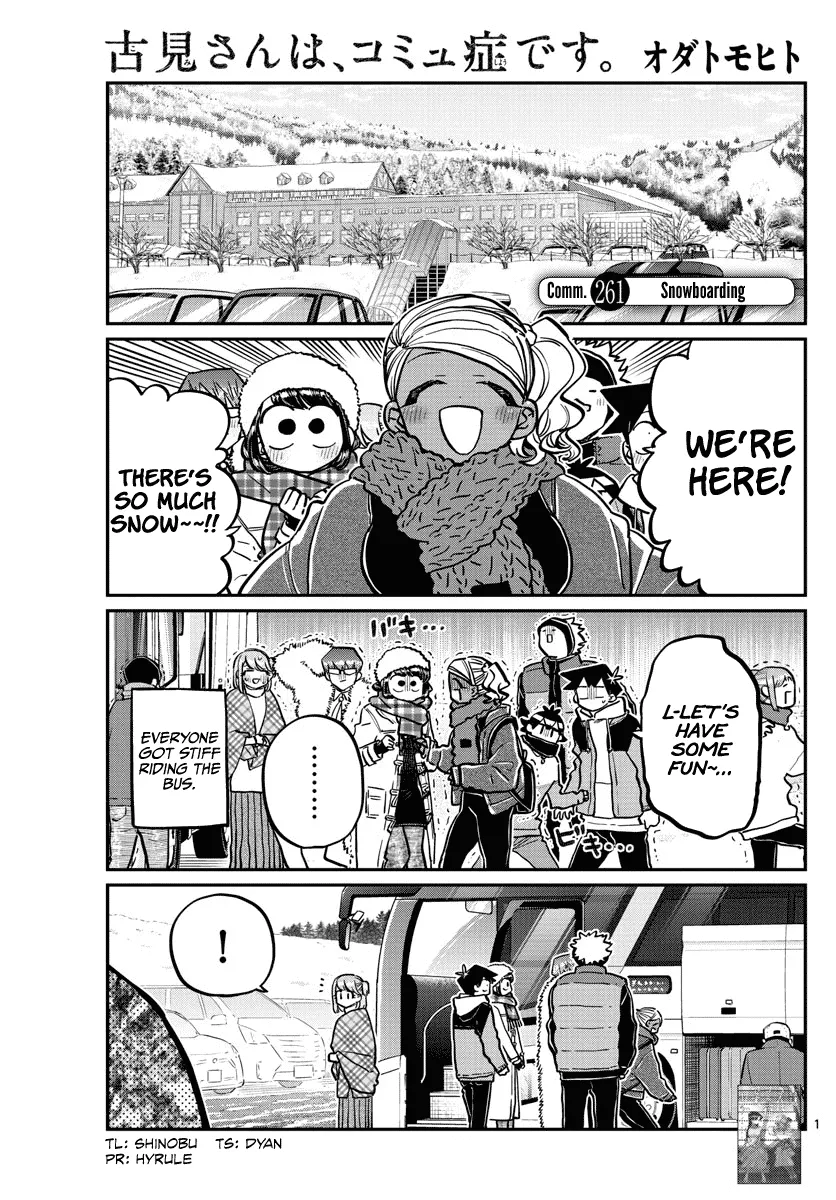 Read Komi-san wa Komyushou Desu Chapter 261 - Snowboarding Online