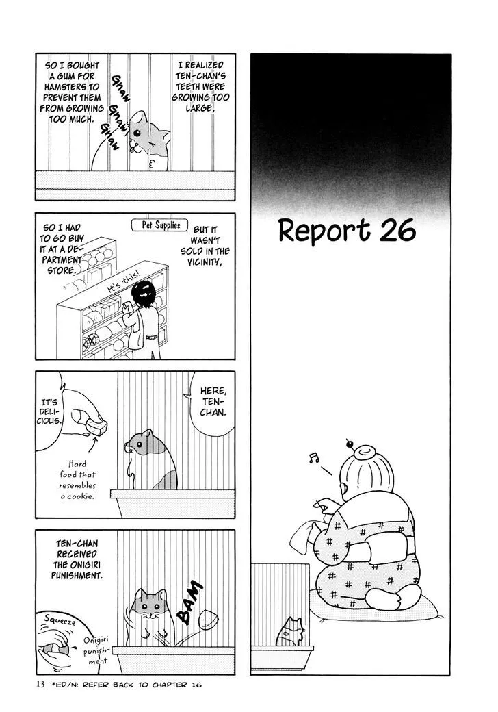 Read Hamster no Kenkyuu Report Chapter 22 - Report 26 Online