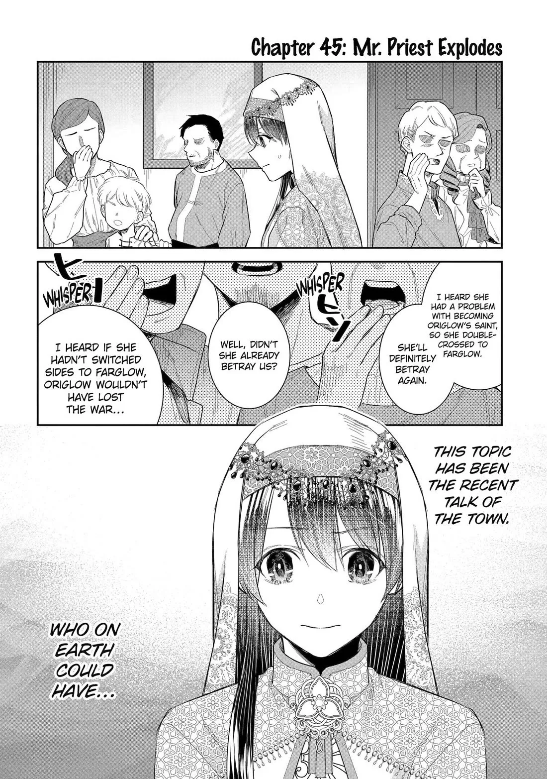 Read Seijo no Hazu ga, Douyara Nottoraremashita Chapter 45 Online