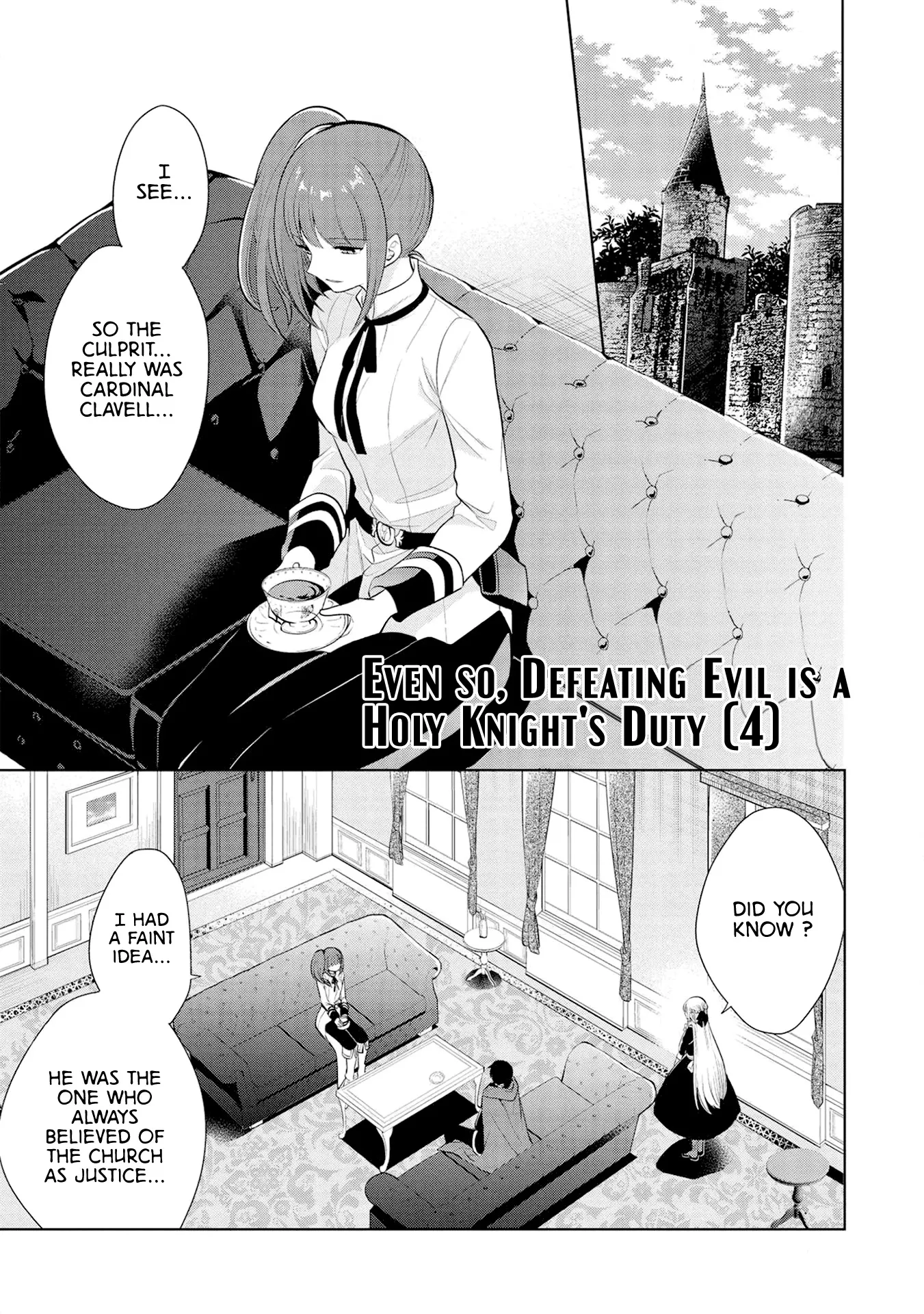 Read Maou no Ore ga Dorei Elf wo Yome ni Shitanda ga, Dou Medereba Ii? Chapter 24 - Even So, Defeating Evil Is A Holy Knight's Duty (4) Online