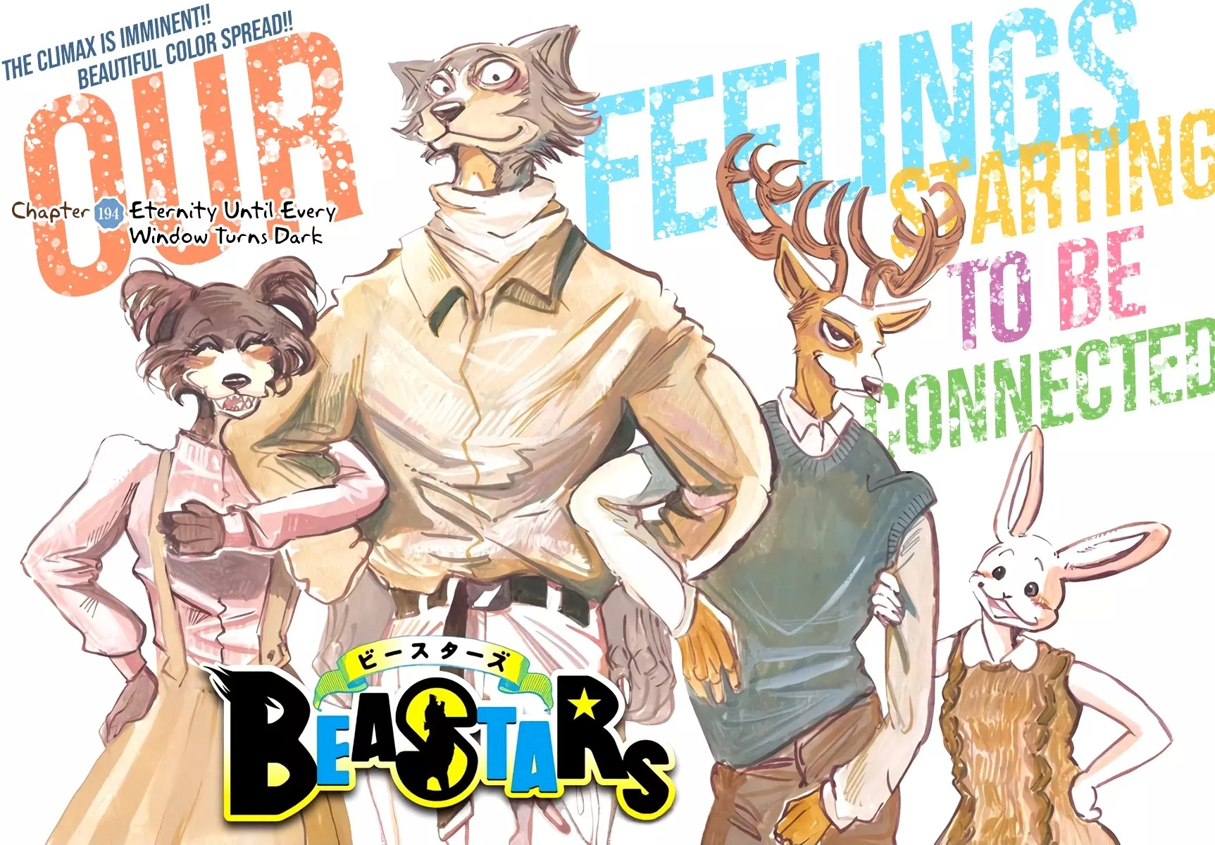 Read Beastars Chapter 194 - Eternity Until Every Window Turns Dark Online