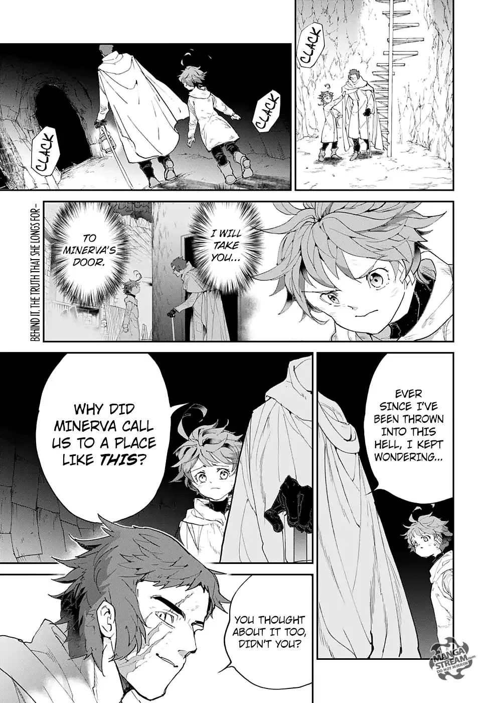 Read Yakusoku no Neverland Chapter 71 - True Intentions Online