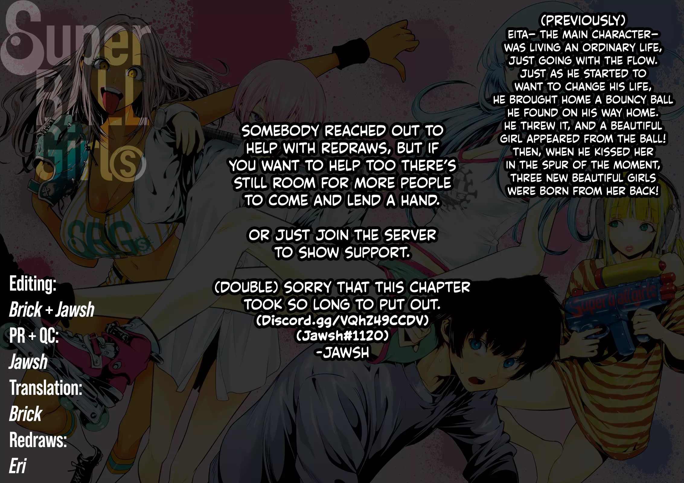 Read Super Ball Girls Chapter 7 - "Welcome Back" "I'm Home" Online