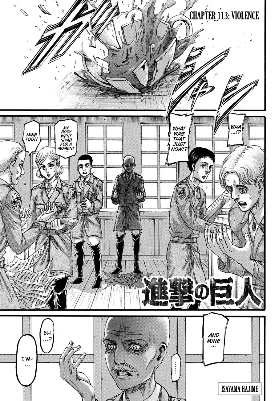 Read Attack on Titan Chapter 113 - Violence Online