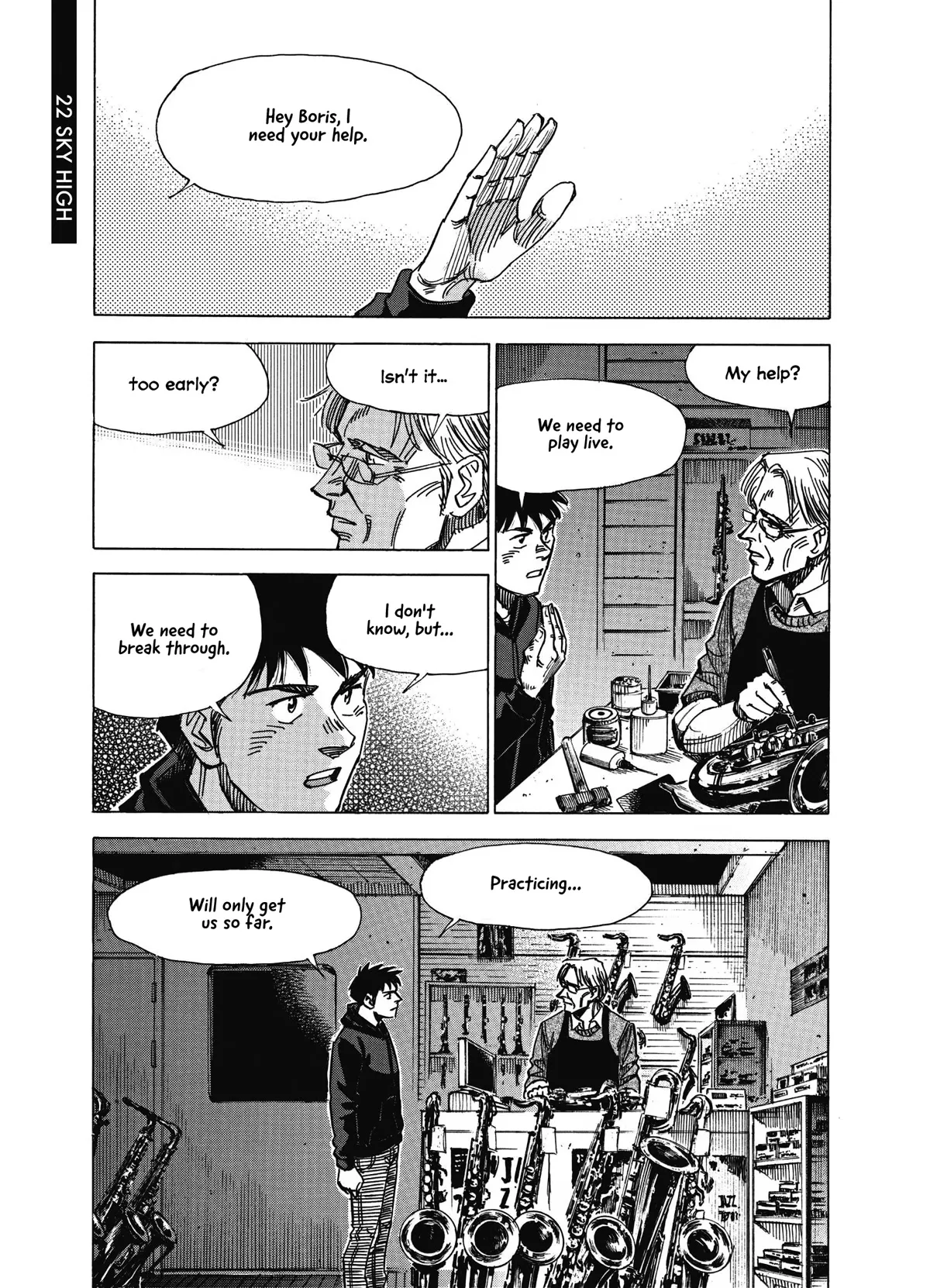 Read Blue Giant Supreme Chapter 22 - Sky High Online