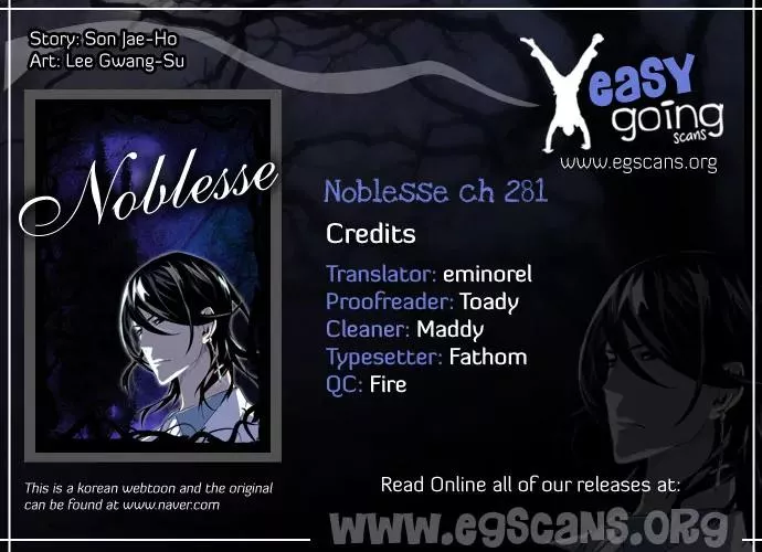 Read Noblesse Chapter 281 - Ep.281 Online