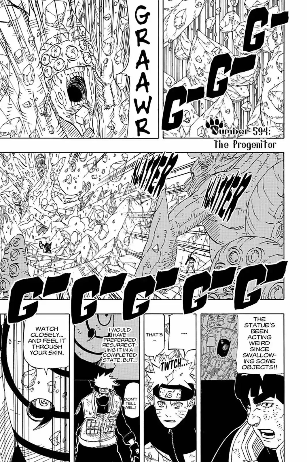 Read Naruto Chapter 594 - The Progenitor Online