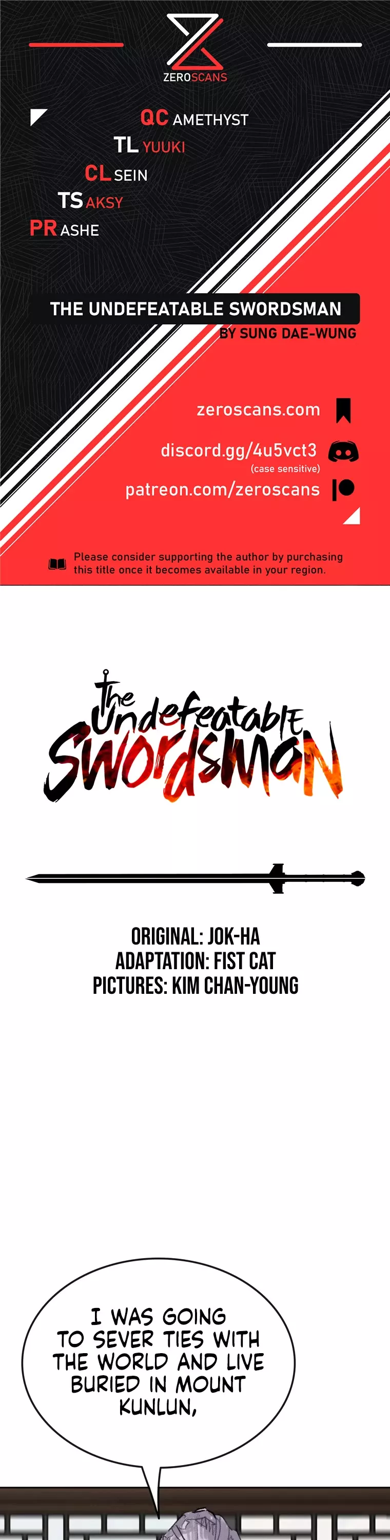 Read The Undefeatable Swordsman Chapter 153 Online