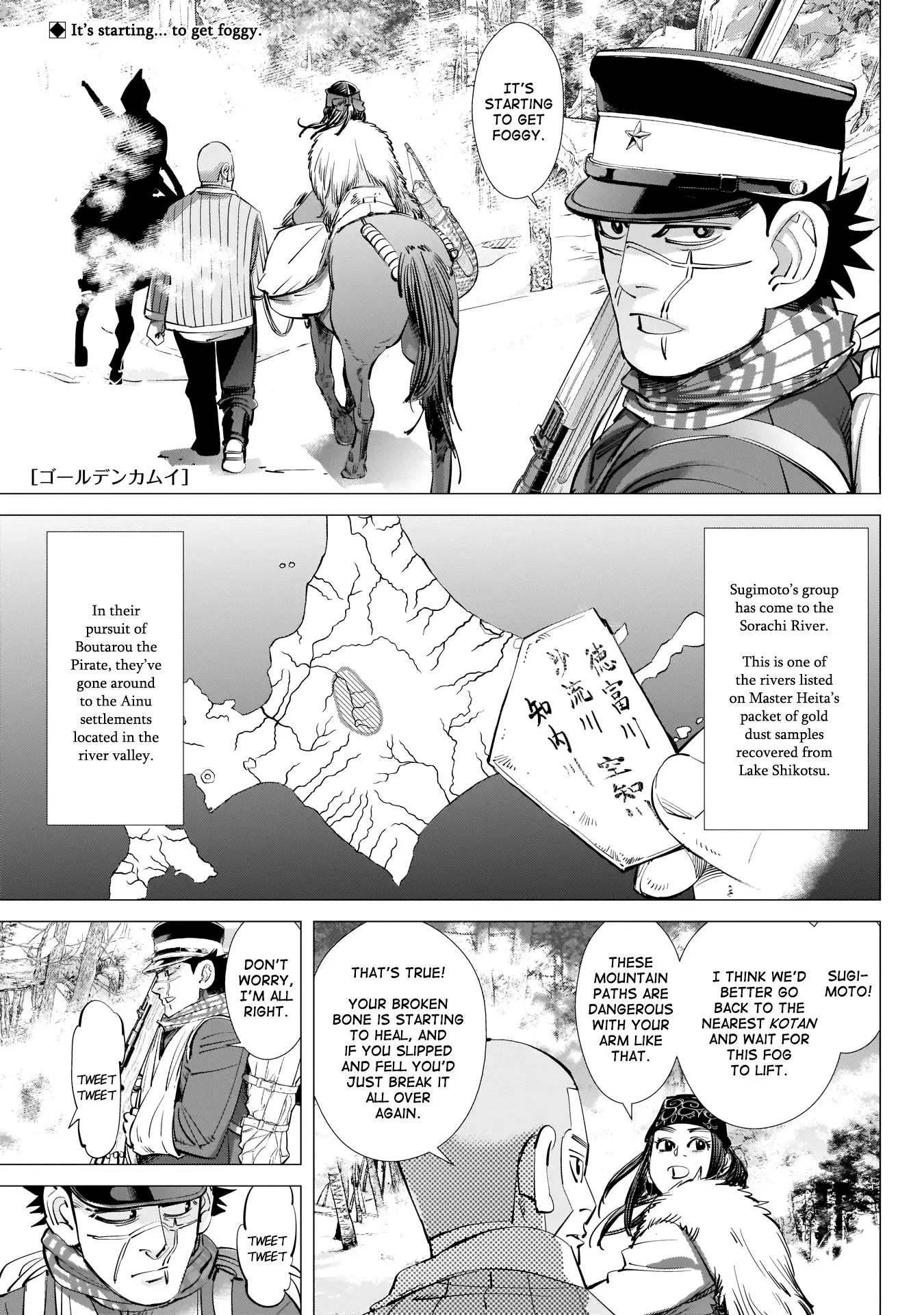 Read Golden Kamuy Chapter 228 - Shima-enaga Online