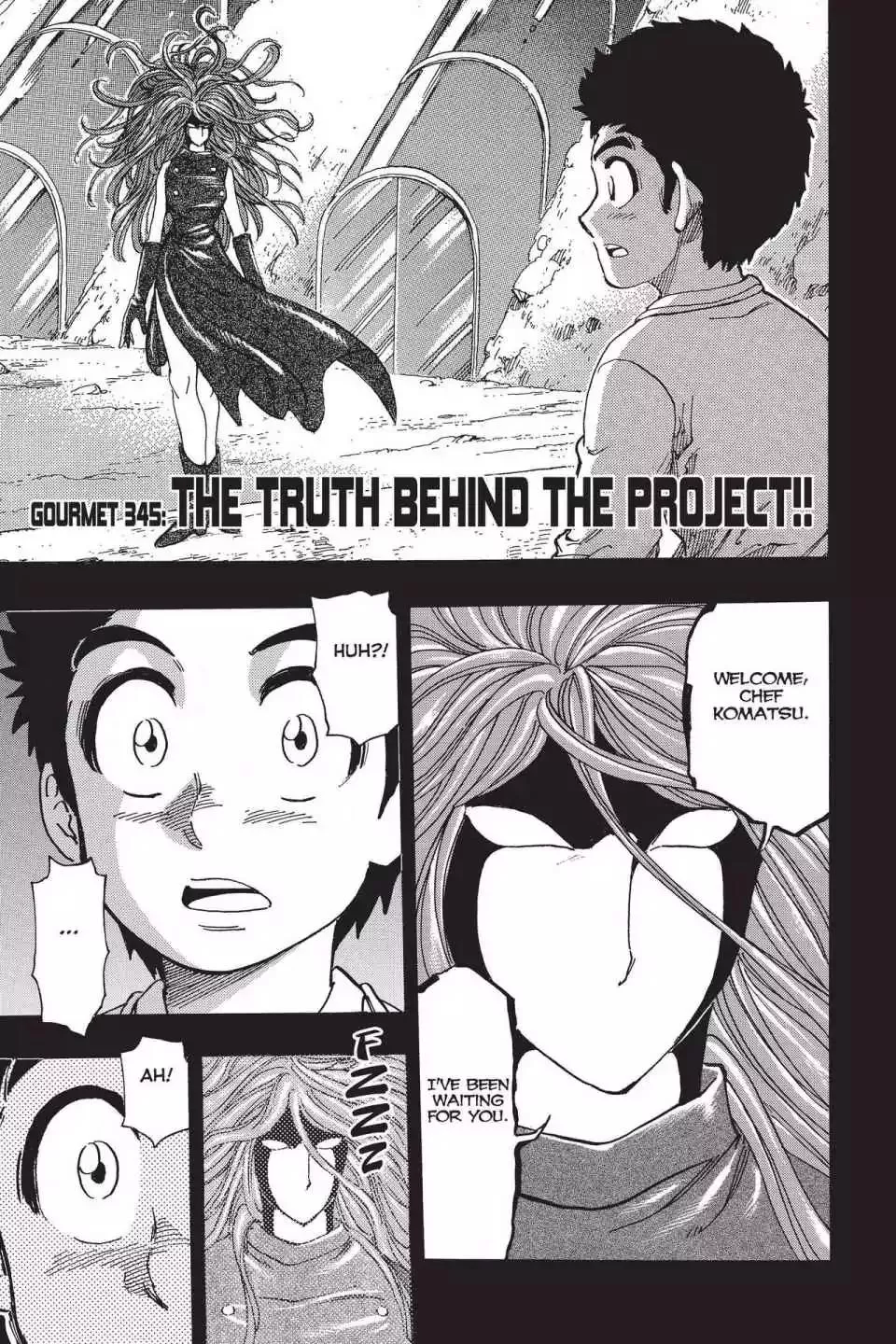 Read Toriko Chapter 345 - Vol.38 Gourmet 345: The Truth Behind the Project!! Online