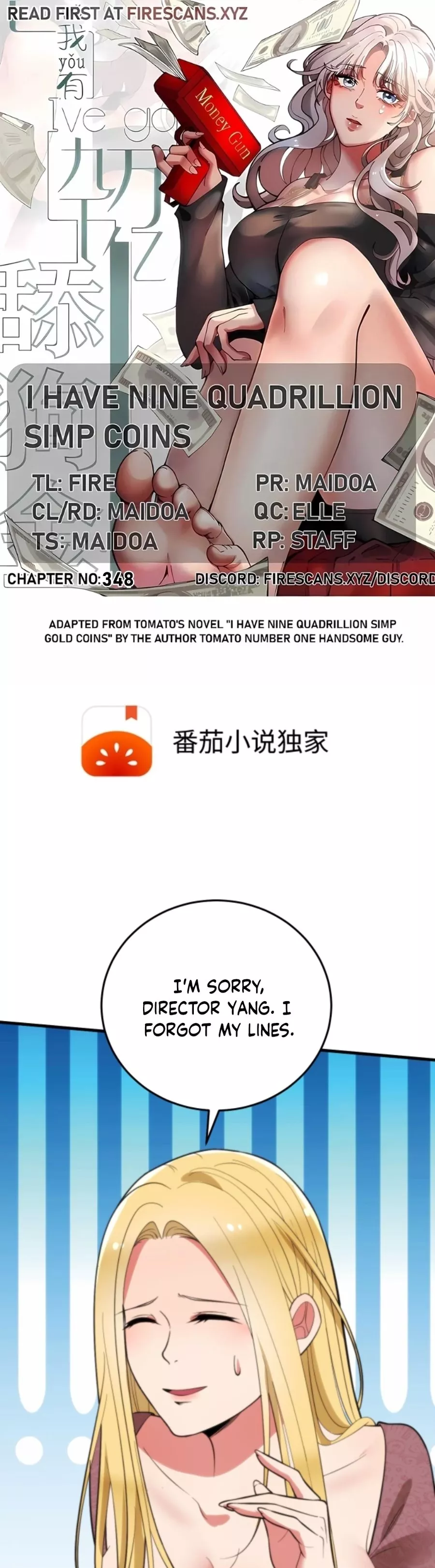 Read I Have Nine Quadrillion Simp Gold Coins Chapter 345 Online