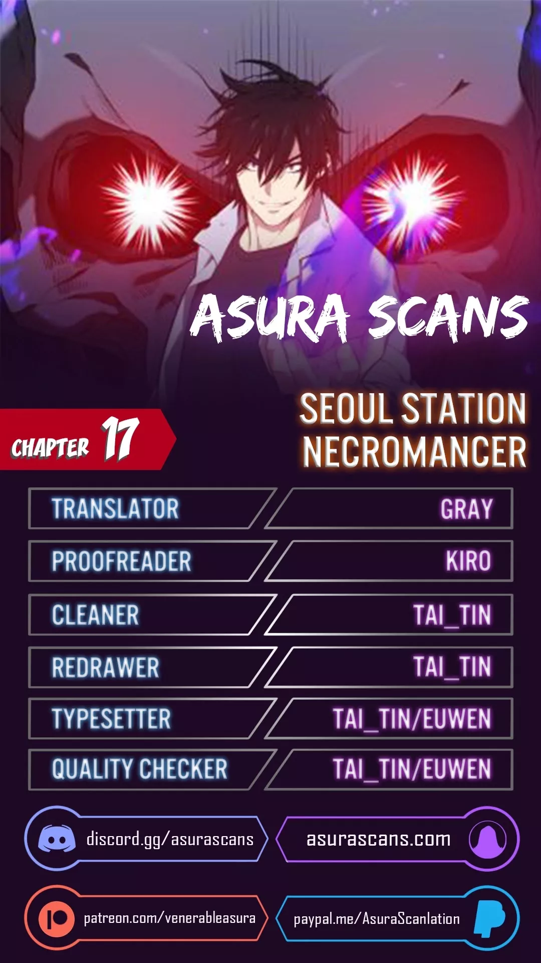 Read Seoul Station’s Necromancer Chapter 17 Online