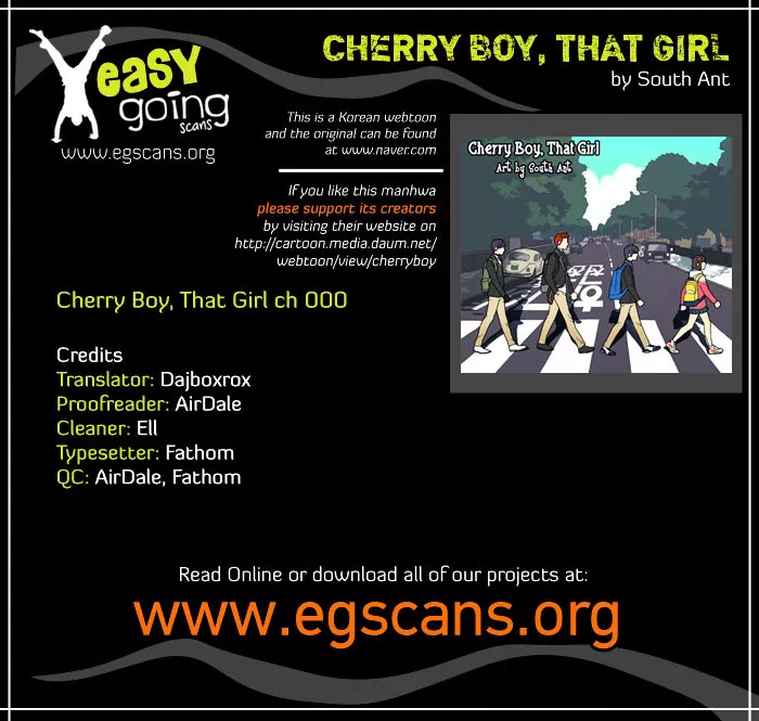 Read Cherry Boy, That Girl Chapter 0 - Preview Online