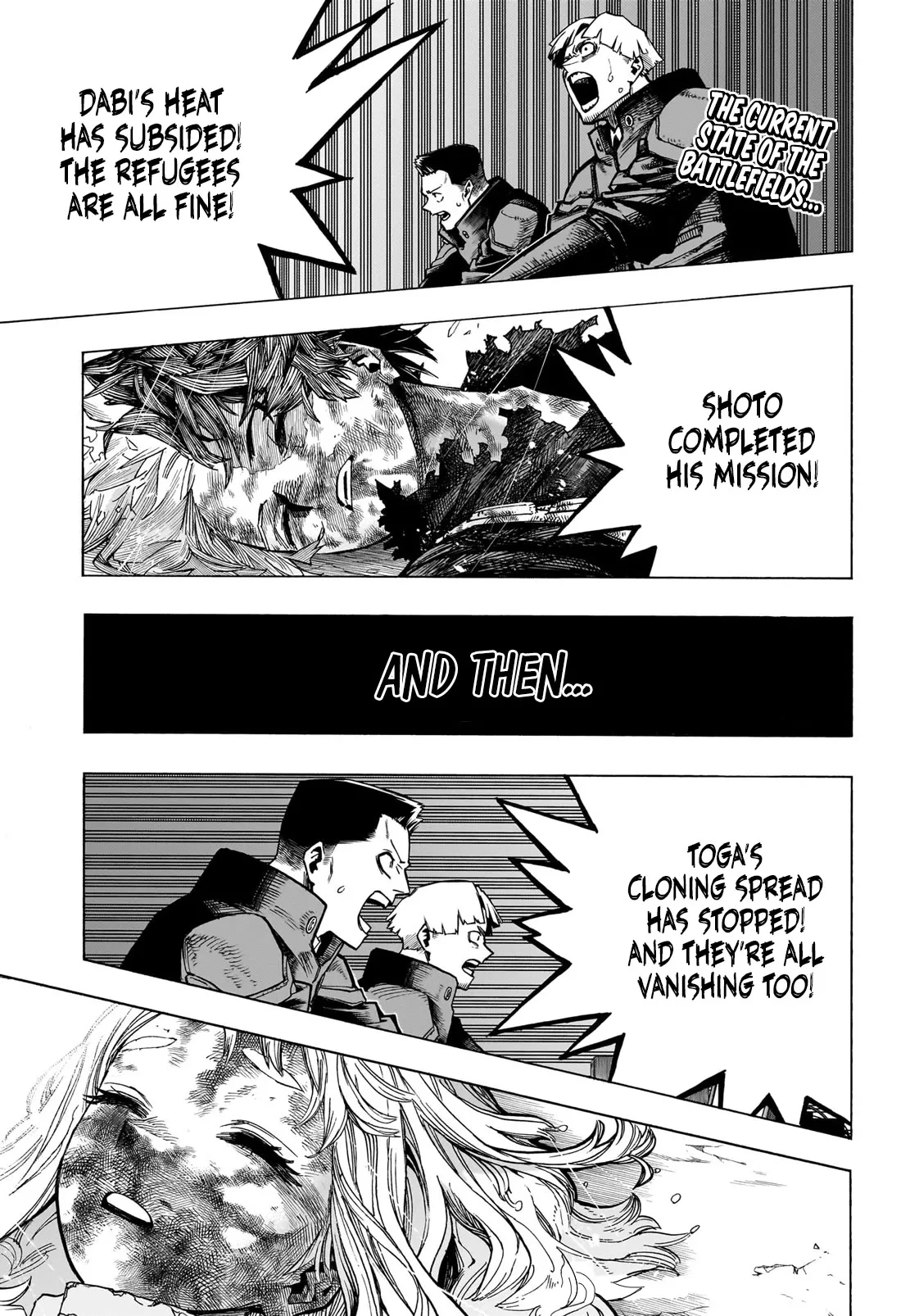 Read Boku no Hero Academia Chapter 402 - The Tearful Days Online