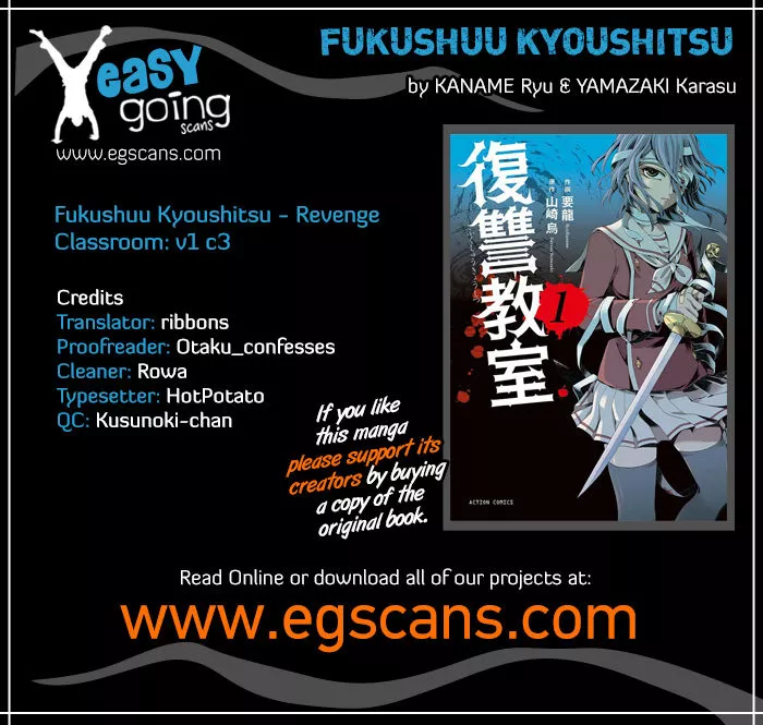 Read Fukushuu Kyoushitsu Chapter 3 Online