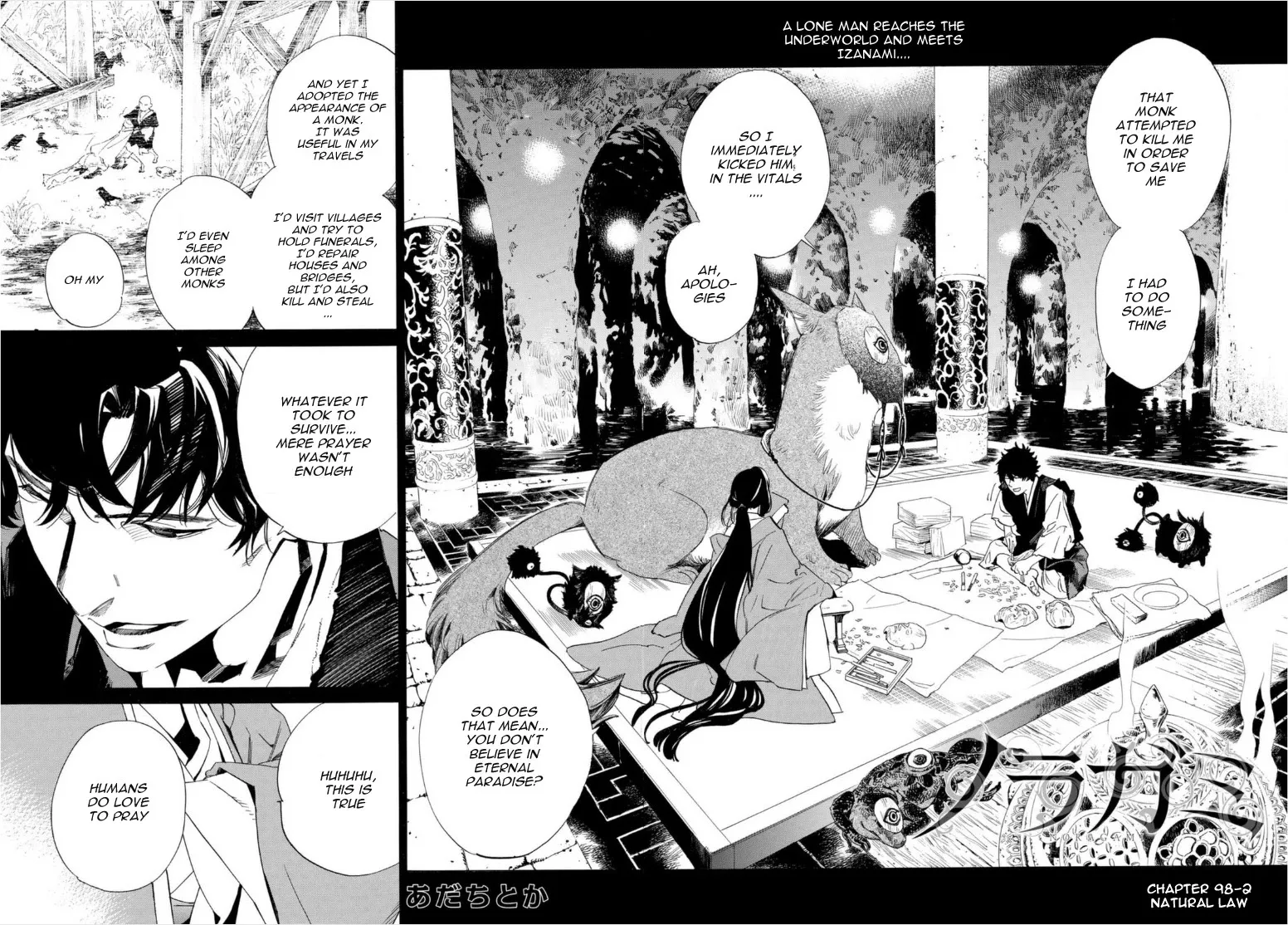 Read Noragami Chapter 98.2 - Natural Law Online