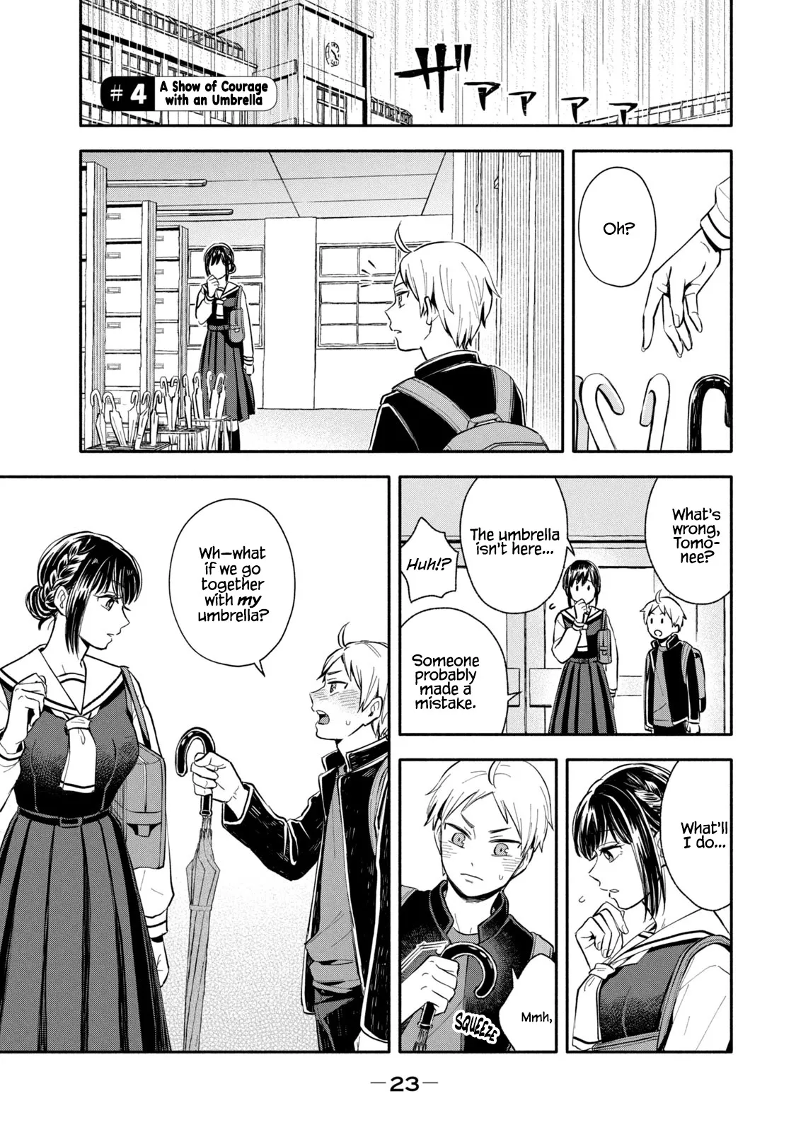 Read Get Married When You Grow Up! Chapter 4 - A Show of Courage with an Umbrella Online