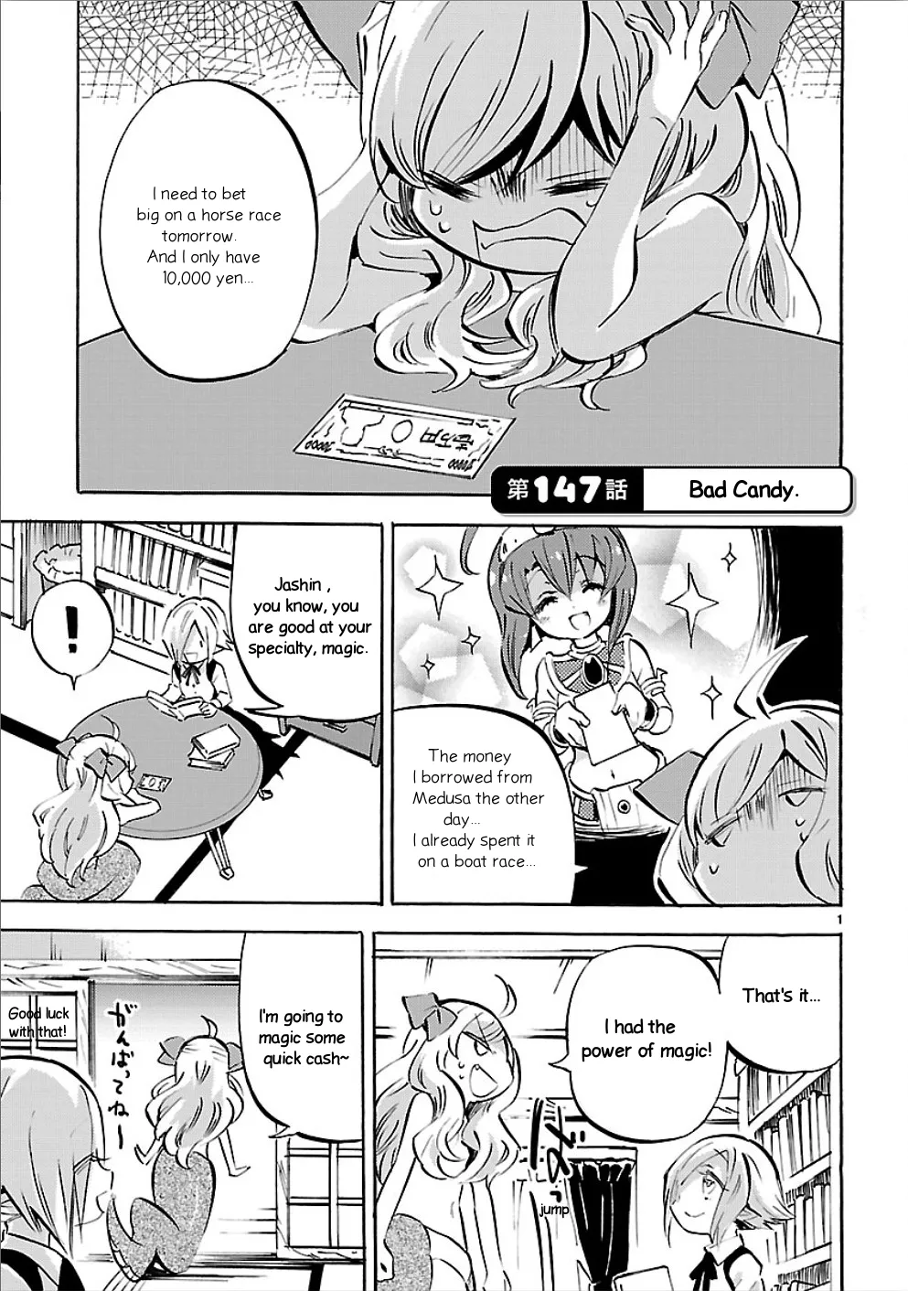 Read Jashin-chan Dropkick Chapter 147 - Bad Candy Online