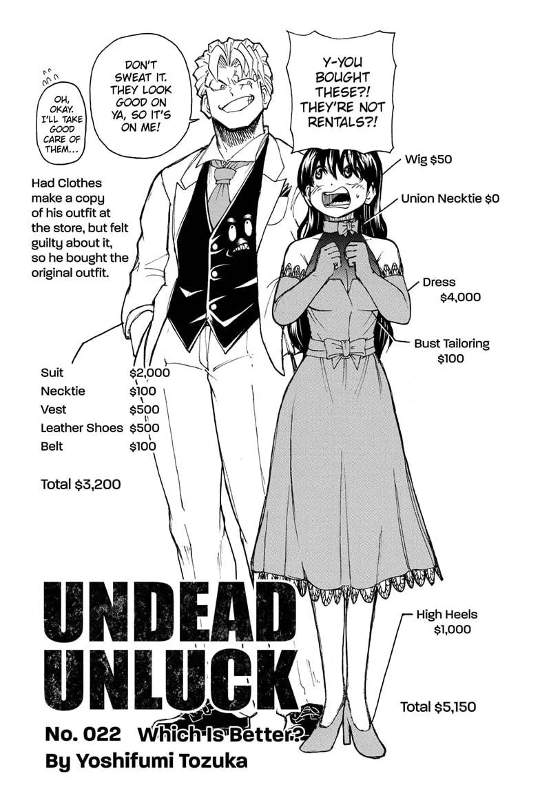 Read Undead + Unluck Chapter 22 Online