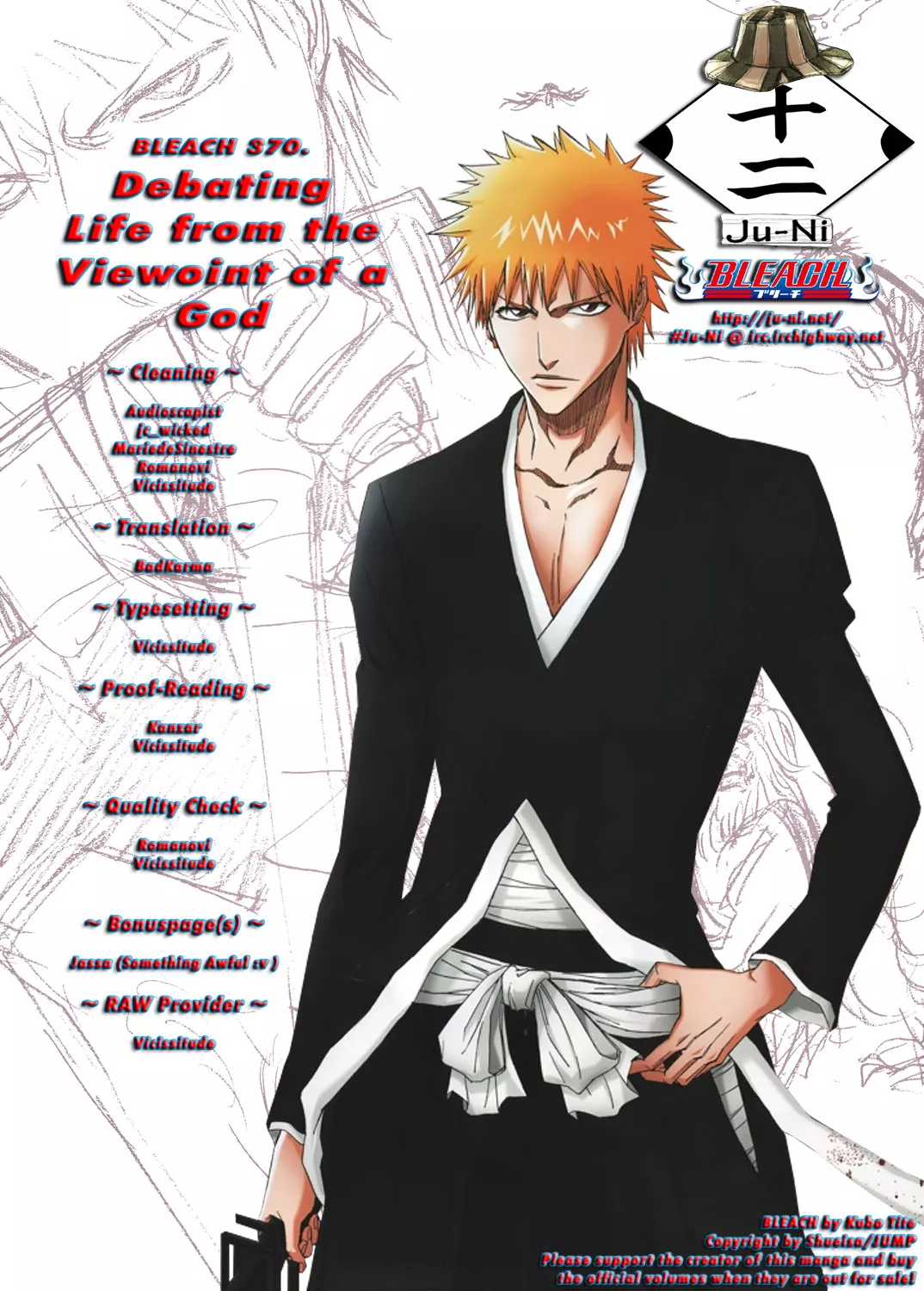 Read Bleach Chapter 370 - Debating Life From the Throne of God Online