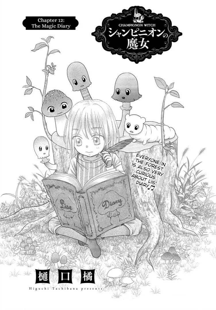 Read Champignon no Majo Chapter 12 - The Magic Diary Online