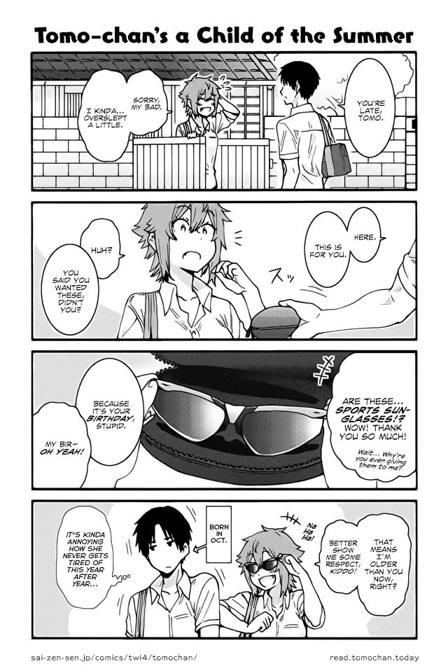 Read Tomo-chan wa Onna no ko! Chapter 329 - Tomo-chan's A Child Of The Summer Online