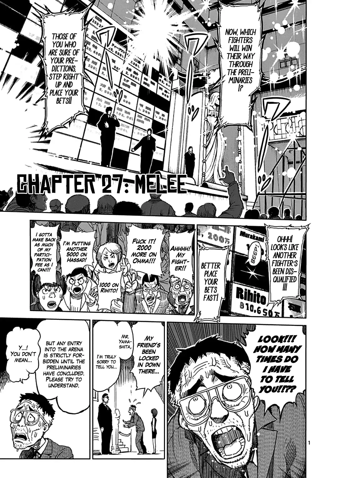 Read Kengan Ashura Chapter 27 - Melee Online