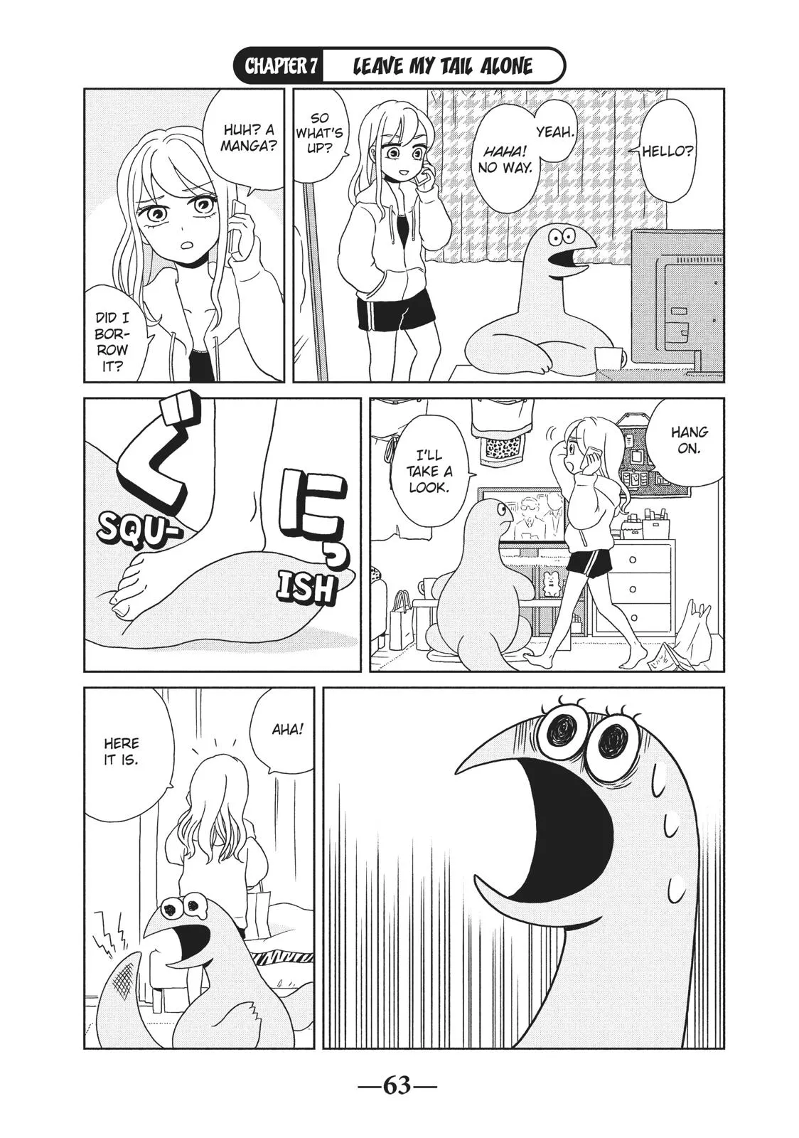 Read My Roomie Is a Dino Chapter 7 Online