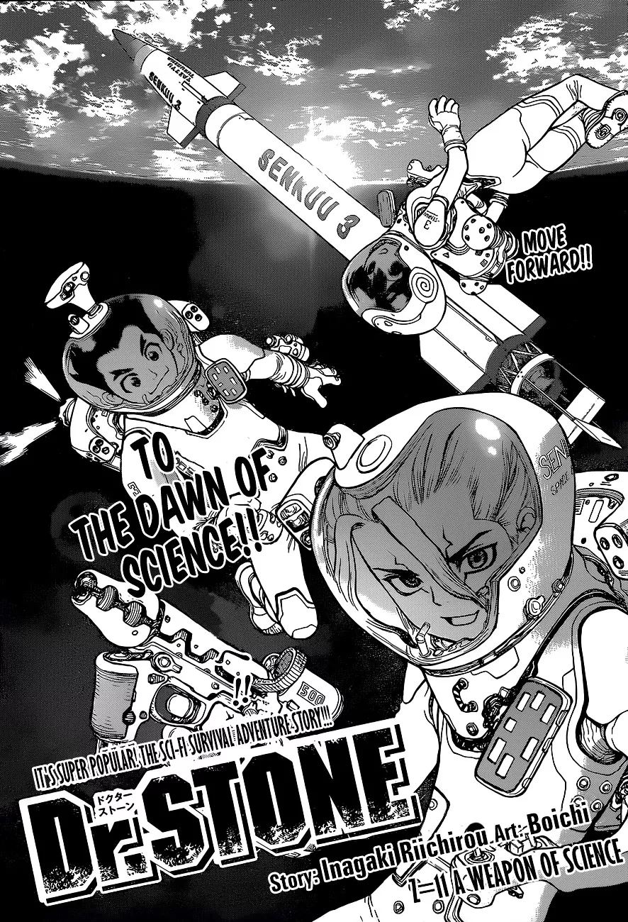 Read Dr. Stone Chapter 11 - A Weapon of Science Online