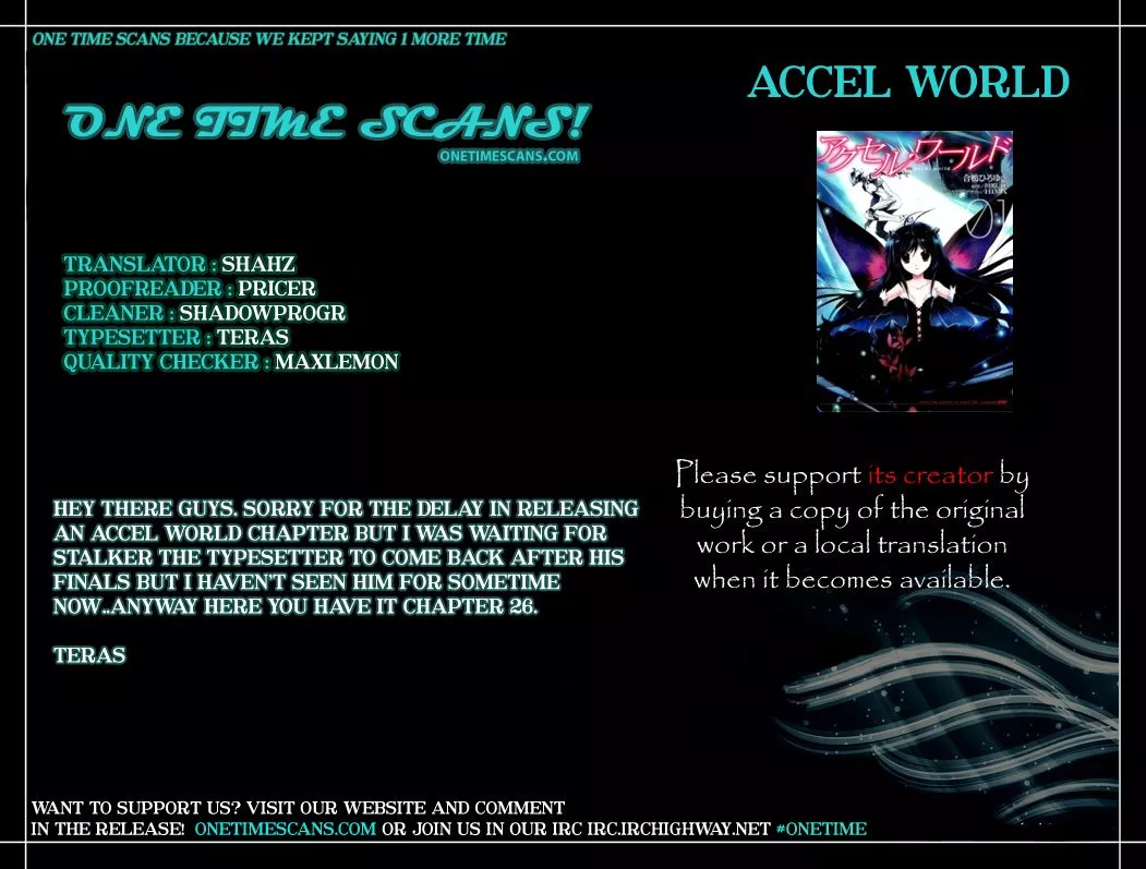 Read Accel World Chapter 26 Online