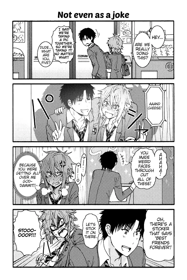 Read Tomo-chan wa Onna no ko! Chapter 23 - Not Even As A Joke Online