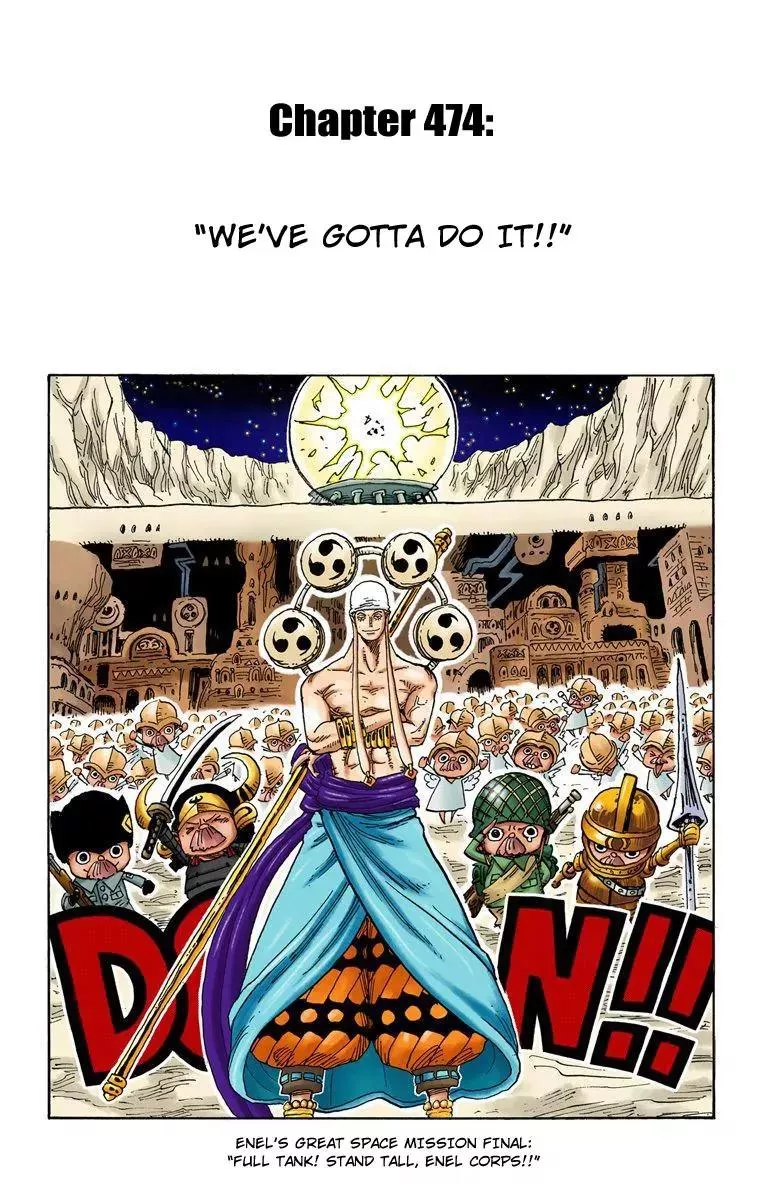 Read One Piece Chapter 474 - We've Gotta Do It!! Online