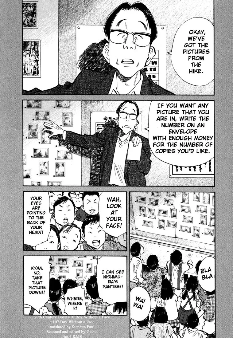 Read 20th Century Boys Chapter 107 - Boy Without a Face Online