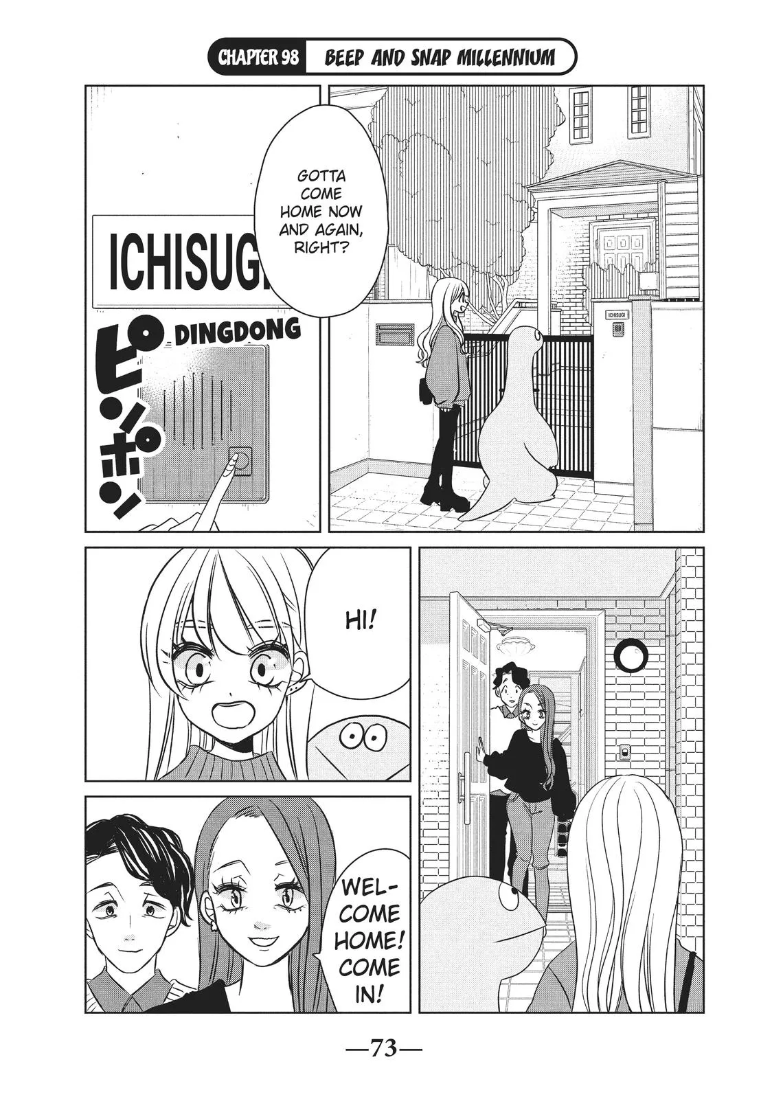 Read My Roomie Is a Dino Chapter 98 Online