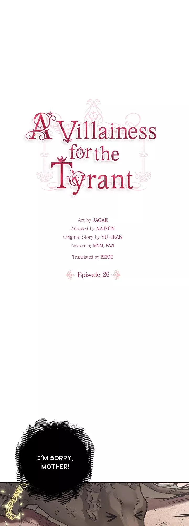 Read A Villainess for the Tyrant Chapter 26 Online