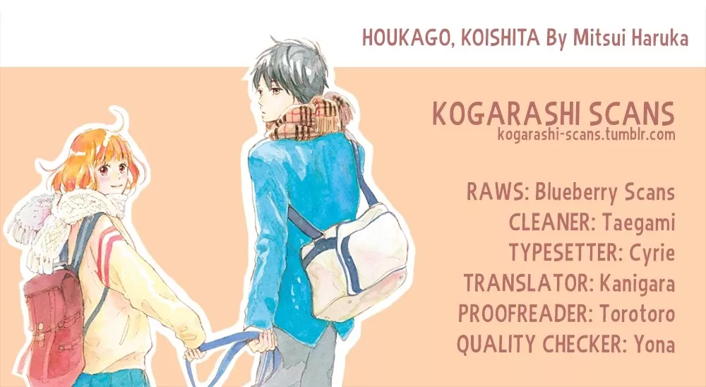 Read Houkago, Koishita Chapter 32 - The Beginning of a Blue Spring [END] Online