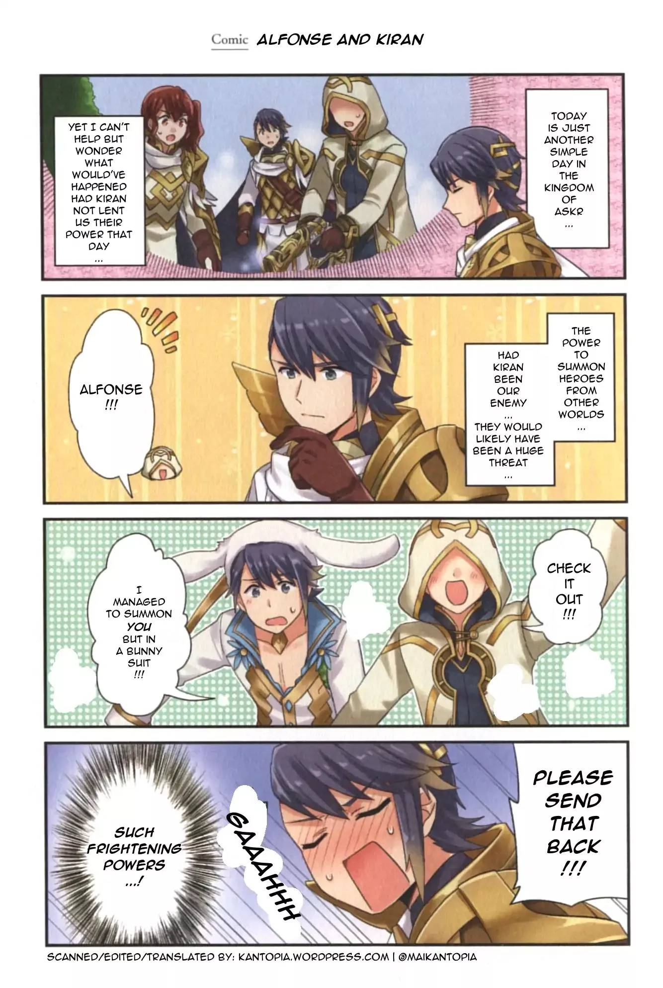 Read Fire Emblem Heroes Daily Lives of the Heroes Chapter 0.2 Online